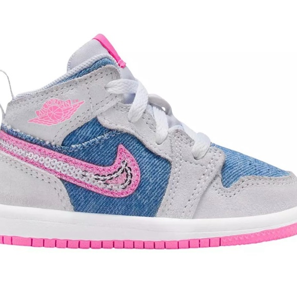 Jordan Other - Jordan Kids' Sneakers - Blue and Pink